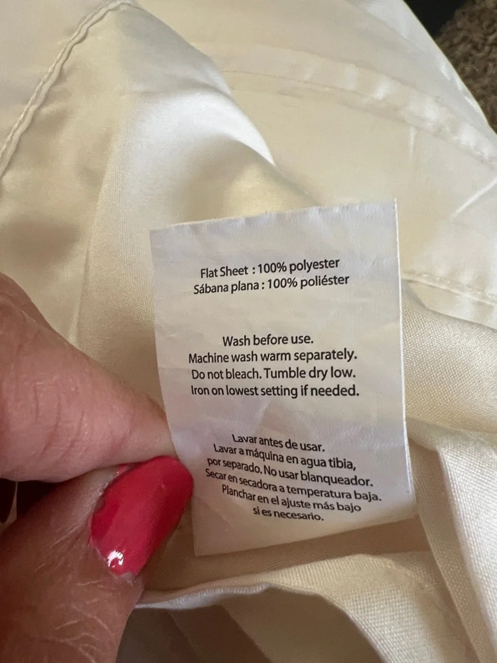 Classic Cream King Sheet Set - Soft Home Bedding Sheets
